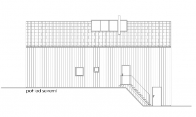 Obnova domu v Zádveřicích - Pohled severní - foto: Pavel Mudřík Architects