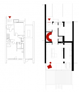 Town House - 1NP - original and current state - foto: AI DESIGN