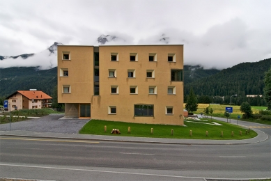 Ubytovna Scuol - foto: Petr Šmídek, 2008