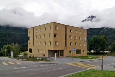 Ubytovna Scuol - foto: Petr Šmídek, 2008