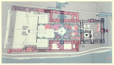 Le Grand Louvre - Basement floor plan - foto: Pei Cobb Freed & Partners Architects LLP