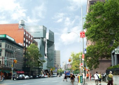 The Cooper Union School - Vizualizace - foto: Morphosis Architects