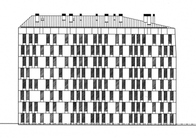 Housing Villaverde - Boční pohled - foto: © David Chipperfield Architects