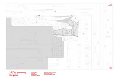 Muzeum čokolády Nestlé – 1. fáze - Situace - foto: © Rojkind Arquitectos, Mexico City