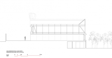 Hemeroscopium House - Severní pohled - foto: © Ensamble Studio