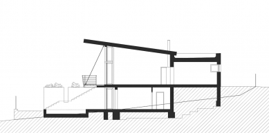 Rodinný dům v jižních Čechách - Řez - foto: Michal Grošup