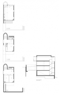 Bernhard Burger Haus - Plány - foto: Baumschlager Eberle