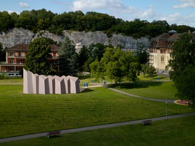 Temporary chapel for the Deaconesses of St-Loup - foto: © Milo Keller 2008, www.twinroom.net