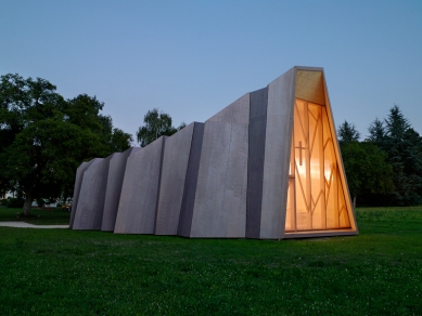 Temporary chapel for the Deaconesses of St-Loup - foto: © Milo Keller 2008, www.twinroom.net