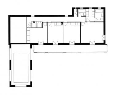 Single Family House in Winterthur - Půdorys horního patra