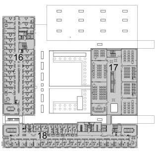 Pavilon Q – MZLU v Brně - Typické podlaží - foto: archiv autorů