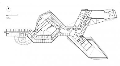 Svalbard Science Centre - Ground plan 1st floor - foto: Jarmund/Vigsnæs AS Architects MNAL