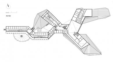 Svalbard Science Centre - Floor plan 2nd floor - foto: Jarmund/Vigsnæs AS Architects MNAL