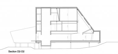 Svalbard Science Centre - Cut D2-D2' - foto: Jarmund/Vigsnæs AS Architects MNAL