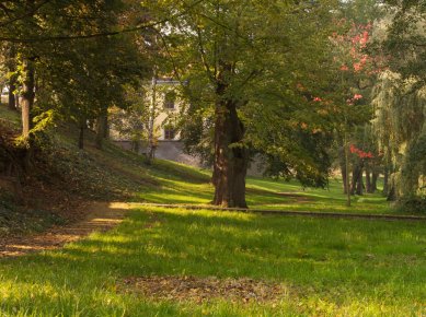 Zámecký park ve Ctěnicích - foto: Ota Nepilý