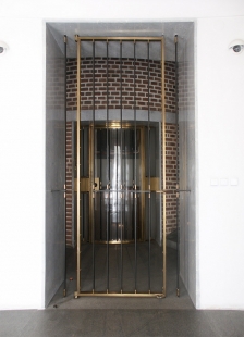 Presidentský výtah v Novém paláci Pražského hradu - Původní stav - foto: David Prudík