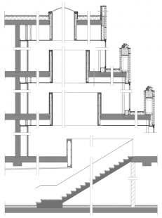 De Eekenhof - Detailní řez vstupní halou - foto: Claus en Kaan Architecten