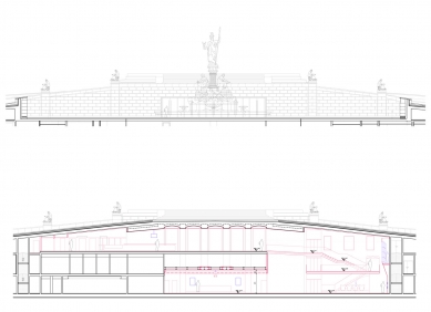 Press and Information Center of the Austrian Parliament - Cuts - foto: Geiswinkler & Geiswinkler Architekten