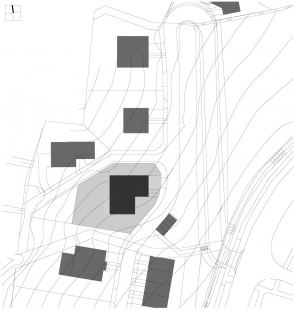 Rodinný dům Vinohrady 01 - Situace - foto: knesl + kynčl architekti