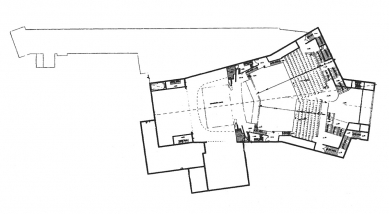 Městské divadlo ve Wolfsburgu - Půdorys suterénu