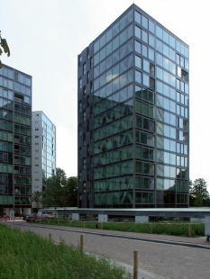 Obytné věžové domy Chassé Park  - foto: Petr Šmídek, 2003