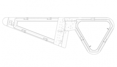 Animal shelter - Roof drawing - foto: Arons en Gelauff Architecten