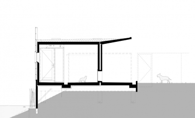 Animal shelter - <br />Cross section<br /> - foto: Arons en Gelauff Architecten