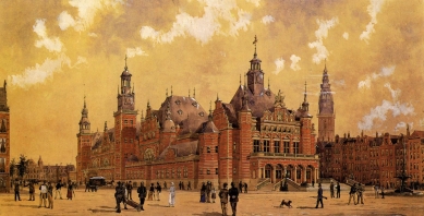 The Beurs van Berlage - Soutěžní návrh