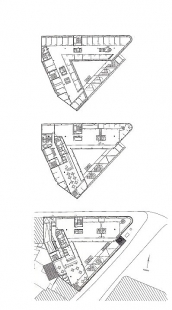 Kancelářská budova KPMG - Půdorysy - foto: schneider+schumacher