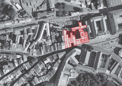 Středoevropské fórum Olomouc - Situace - foto: Šépka architekti