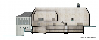 Středoevropské fórum Olomouc - Řez - foto: Šépka architekti