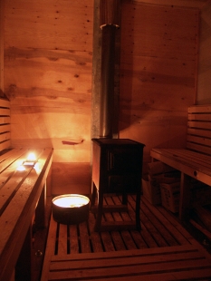 Sauna na vodě - foto: H3Tarchitekti