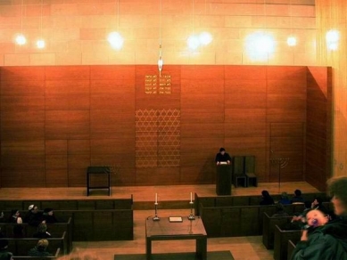 Nová synagoga v Drážďanech - foto: Petr Šmídek, 2001