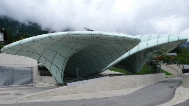 Pozemní lanová dráha Nordpark - foto: Veronika Dobešová a Gabriela Blažková