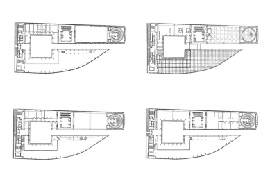 Institut de Monde Arabe - Půdorysy - foto: © AJN, Paris