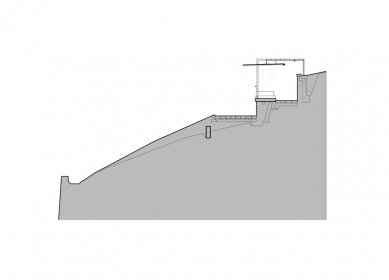 Rekonstrukce Richterovy vily - Řez - pergola