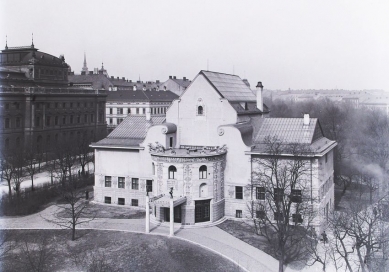 Reconstruction of the House of Art of the City of Brno - The appearance of the DU at the beginning of the 20th century - foto: archiv autorů