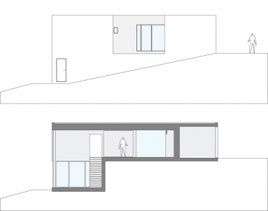 Family House DELTA, Denmark - Facade and section