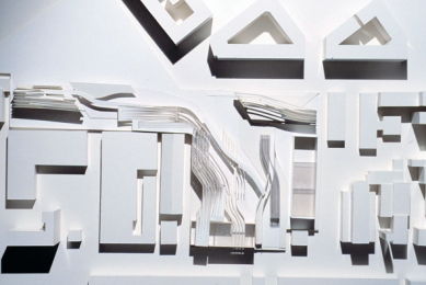 MAXXI - muzeum umění 21. století - Model - foto: Zaha Hadid Architects 