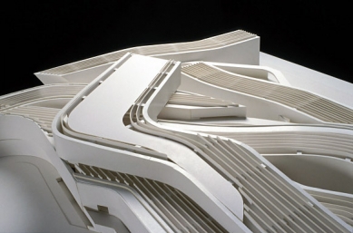 MAXXI - muzeum umění 21. století - Model - foto: Zaha Hadid Architects 