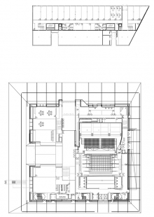 La Llotja Theatre and Conference Centre - Půdorys přízemí - foto: Mecanoo