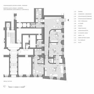 D.VISION - Floor plan - current condition - foto: A1Architects