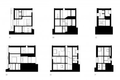 Fosc House - Řezy - foto: Pezo von Ellrichshausen Architects