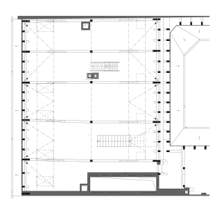 Double-storey attic apartment in Litoměřice - Floor plan - original condition