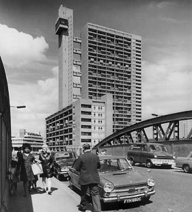 Trellick Tower - Historický snímek