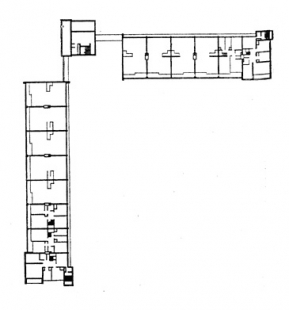 Trellick Tower  - Půdorys - foto: © Ernö Goldfinger, 1972