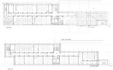 Extension of Secondary School Tierno Galván - Půdorysy