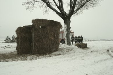 U kamenného kříže - Z průběhu realizace - foto: Ivo Pavlík