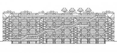 Centre Pompidou - Main facade