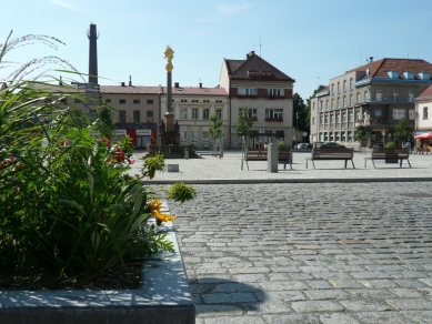 Rekonstrukce Náměstí Čs. armády, Hronov - foto: archiv autorů